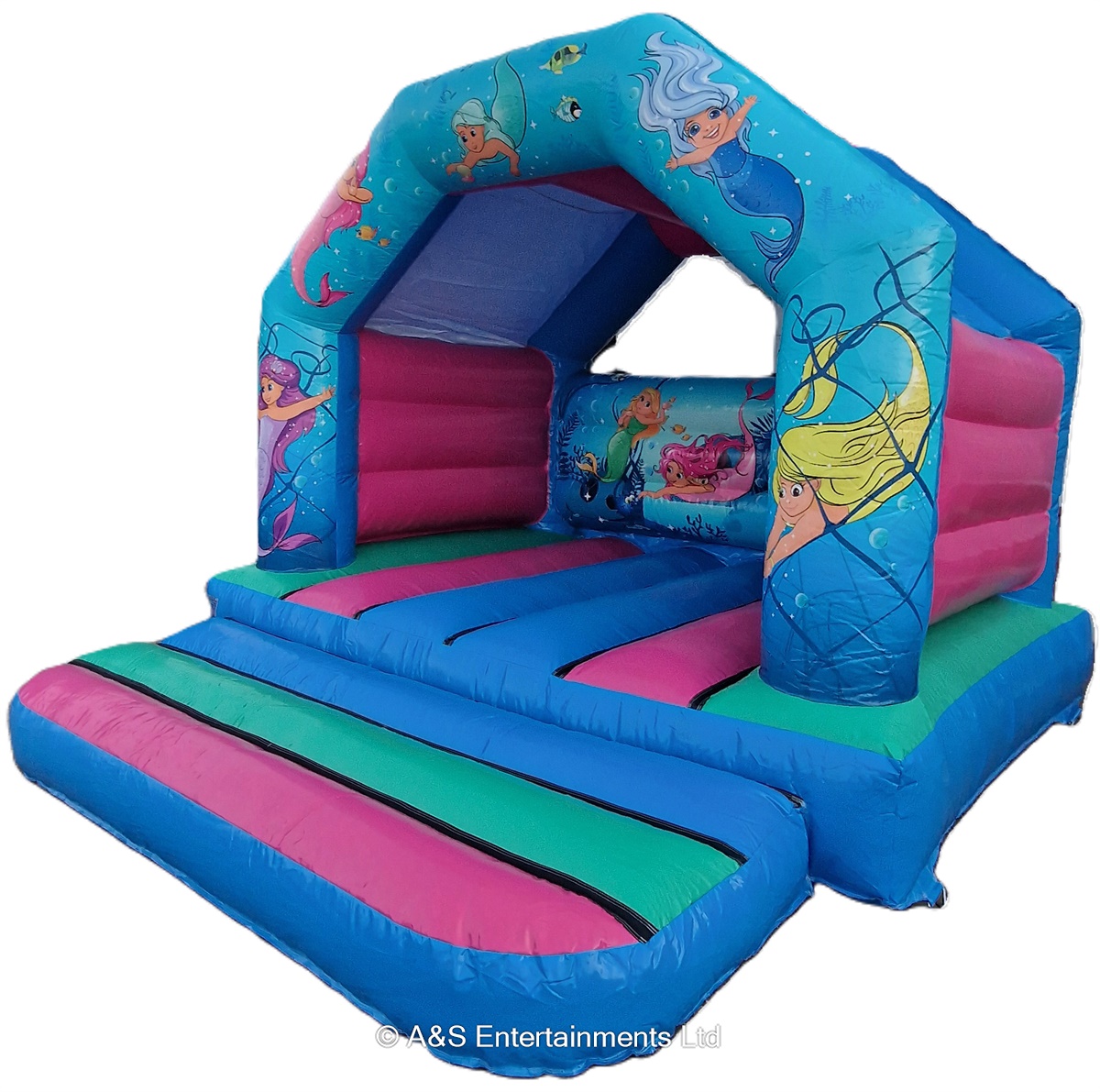 Mermaid Bouncy Castle 12ft x 12ft Bouncy Castle Hire in Broxbourne